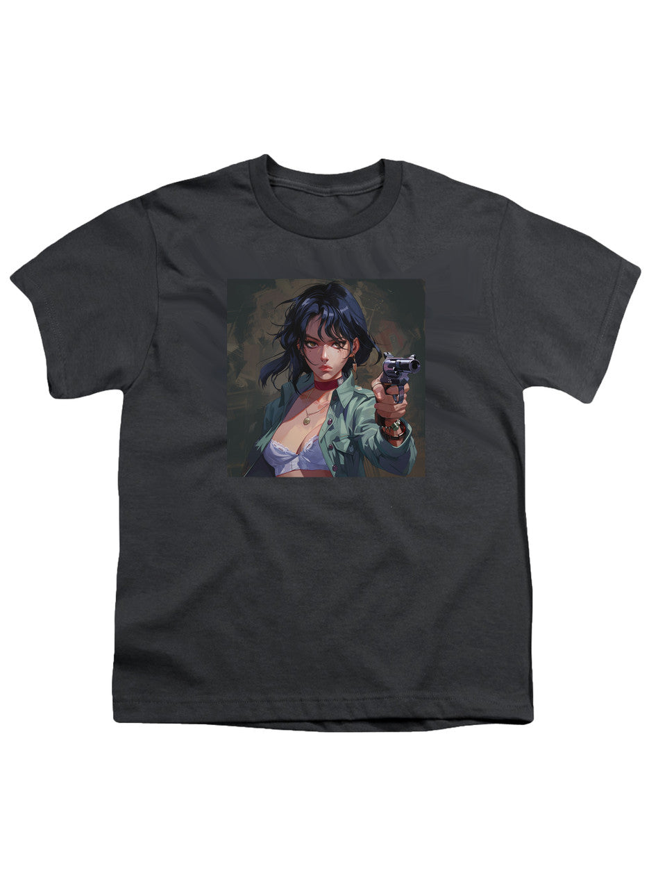 Charcoal Gun in the Hand Youth/Toddler T-Shirt
