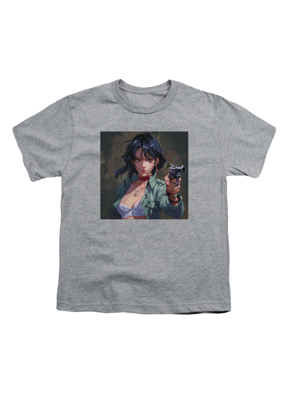 Gray Gun in the Hand Youth/Toddler T-Shirt