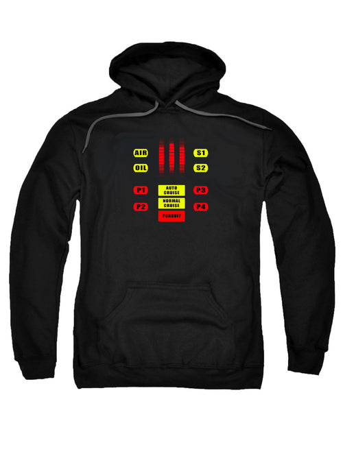 Black K.I.T.T. Control Panel Hoodie