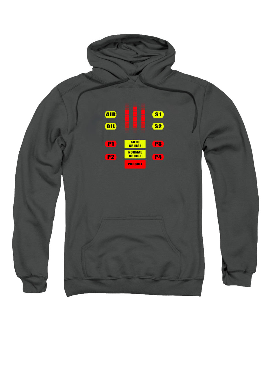 Charcoal K.I.T.T. Control Panel Hoodie