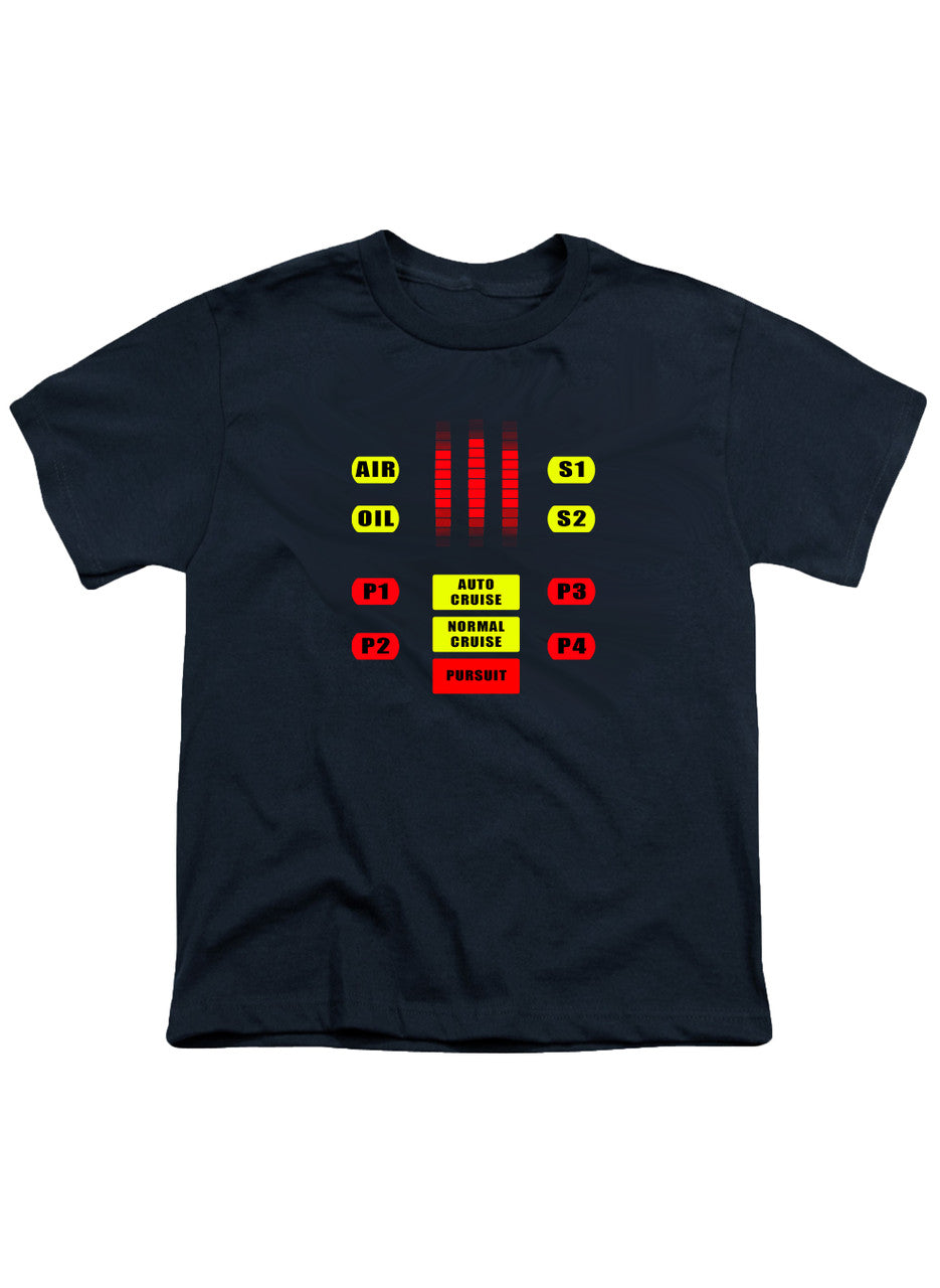 Navy K.I.T.T. Control Panel Youth/Toddler T-Shirt