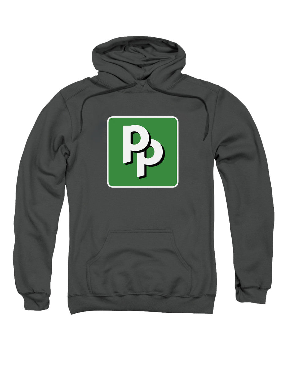 Charcoal Pied Piper PP Logo Hoodie