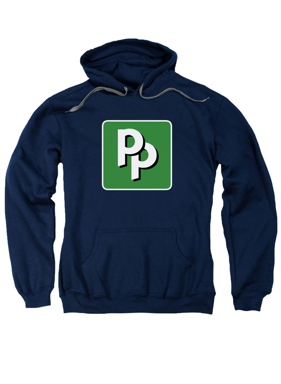 Navy Pied Piper PP Logo Hoodie
