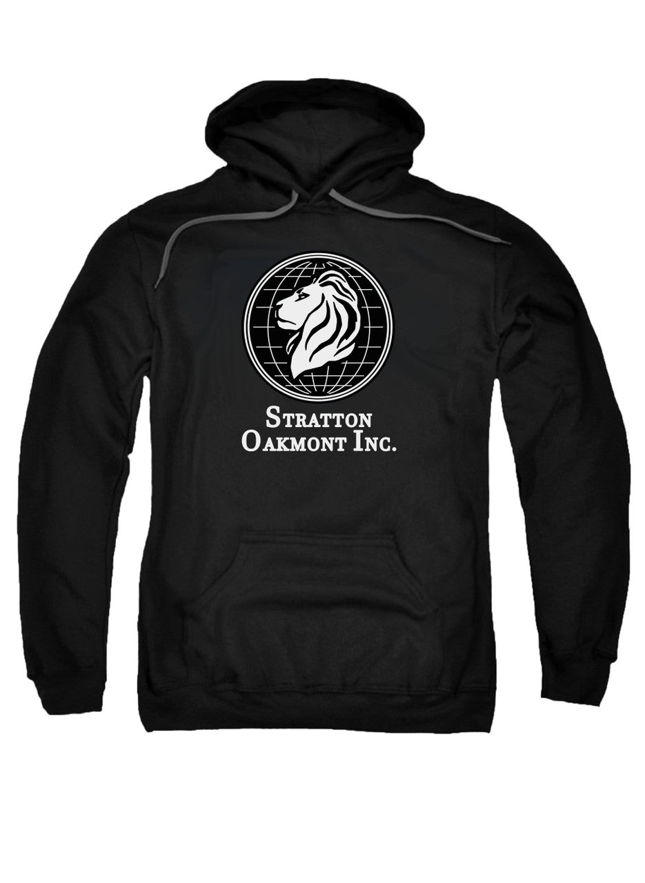 Black Stratton Oakmont Logo Hoodie