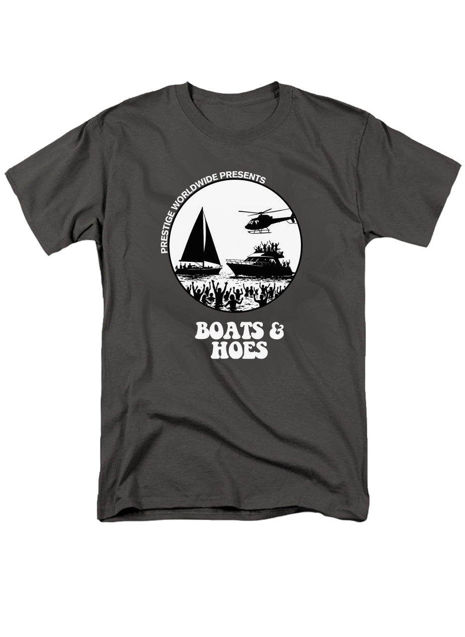 Charcoal Boats & Hoes T-Shirt