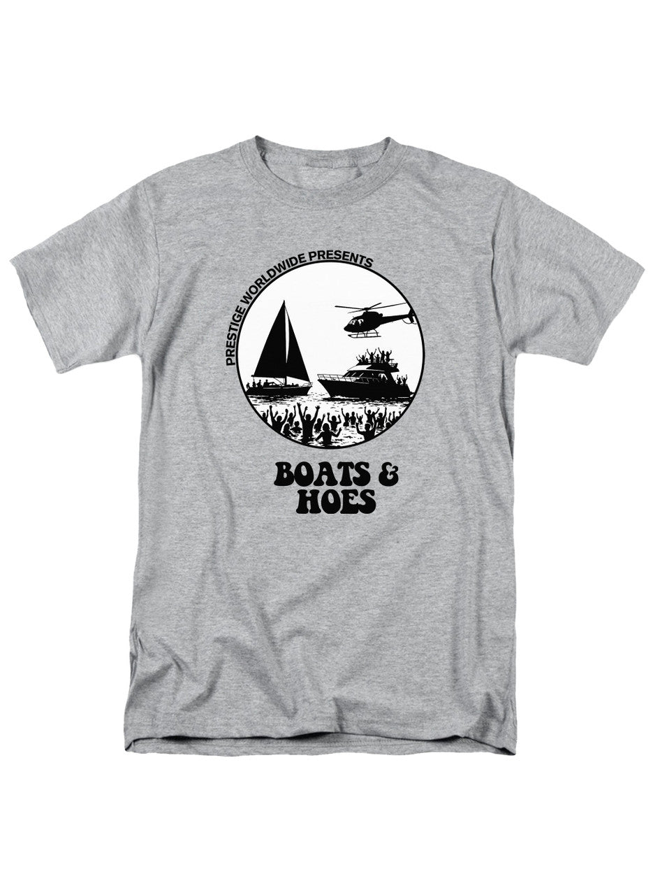 Gray Boats & Hoes T-Shirt