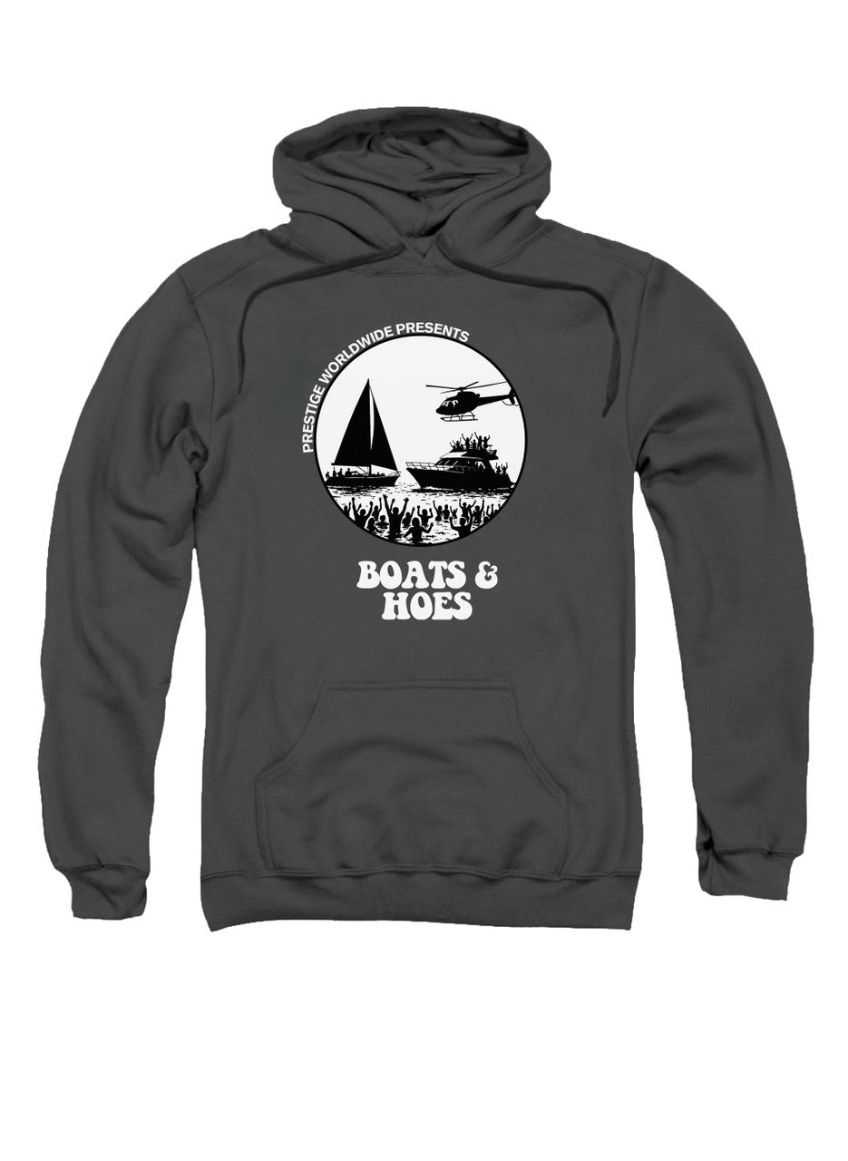 Charcoal Boats & Hoes Hoodie