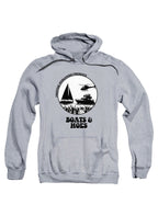 Gray Boats & Hoes Hoodie