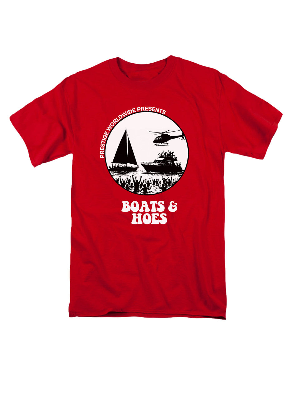 Red Boats & Hoes T-Shirt