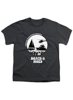 Charcoal Boats & Hoes Youth/Toddler T-Shirt
