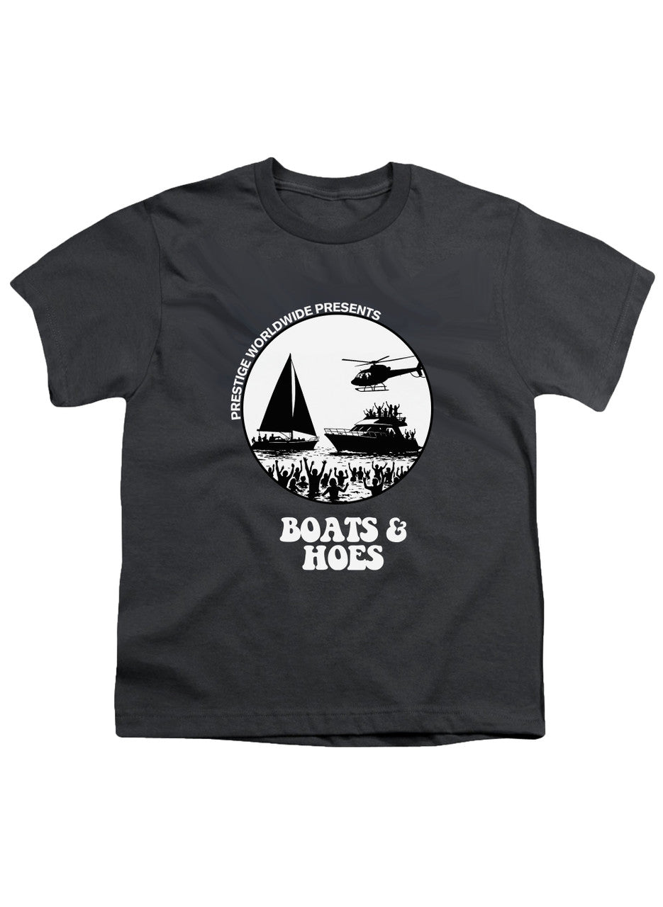 Charcoal Boats & Hoes Youth/Toddler T-Shirt