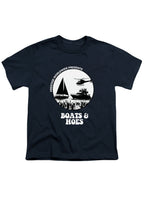 Navy Boats & Hoes Youth/Toddler T-Shirt