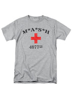 Gray MASH 4077 Logo T-Shirt