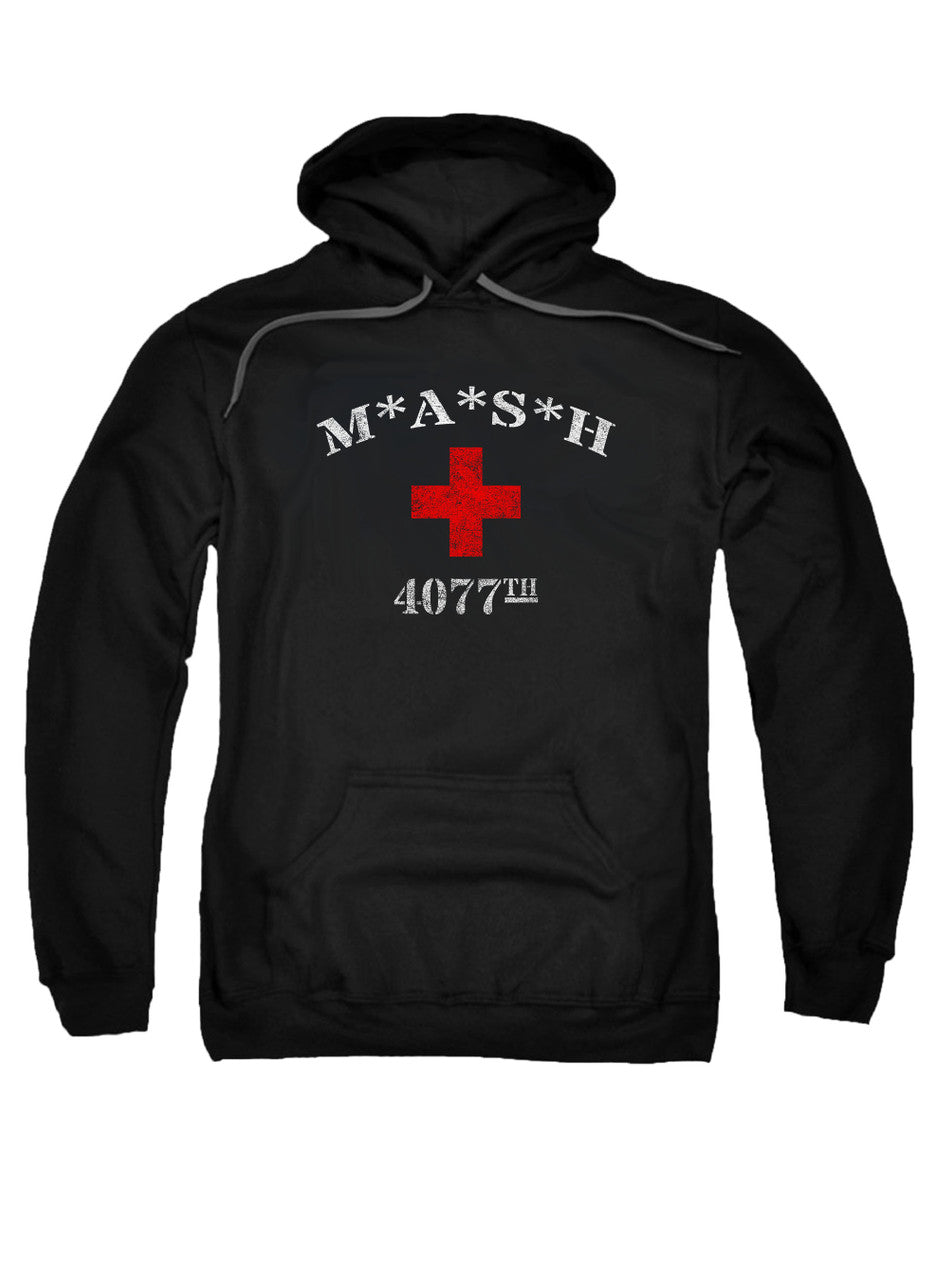 Black MASH 4077 Logo Hoodie