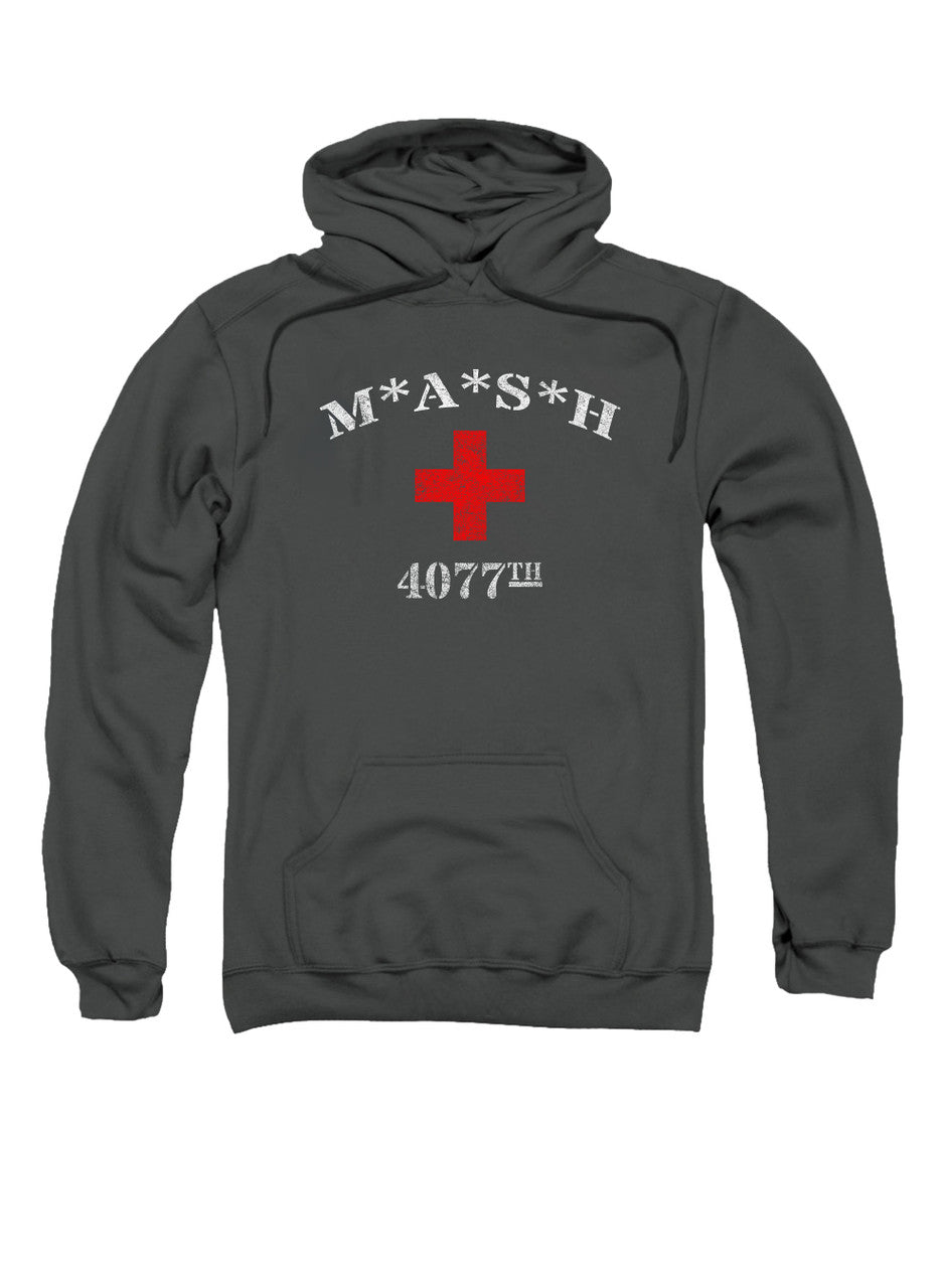 Charcoal MASH 4077 Logo Hoodie
