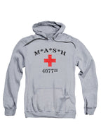 Gray MASH 4077 Logo Hoodie