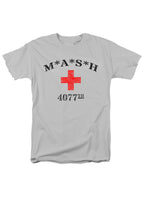 White MASH 4077 Logo T-Shirt