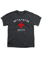 Charcoal MASH 4077 Logo Youth/Toddler T-Shirt