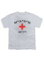 White MASH 4077 Logo Youth/Toddler T-Shirt
