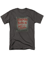 Charcoal Venkman Burn in Hell T-Shirt