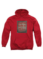 Red Venkman Burn in Hell Hoodie