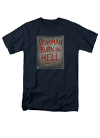 Navy Venkman Burn in Hell T-Shirt