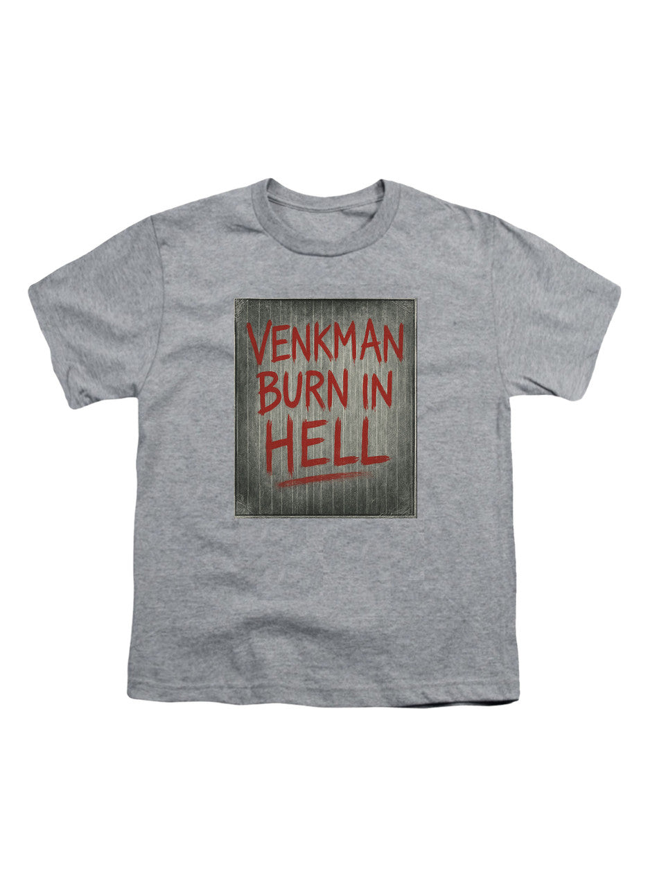 Gray Venkman Burn in Hell Youth/Toddler T-Shirt