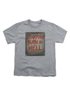 Gray Venkman Burn in Hell Youth/Toddler T-Shirt