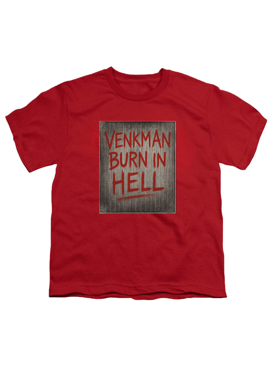Red Venkman Burn in Hell Youth/Toddler T-Shirt