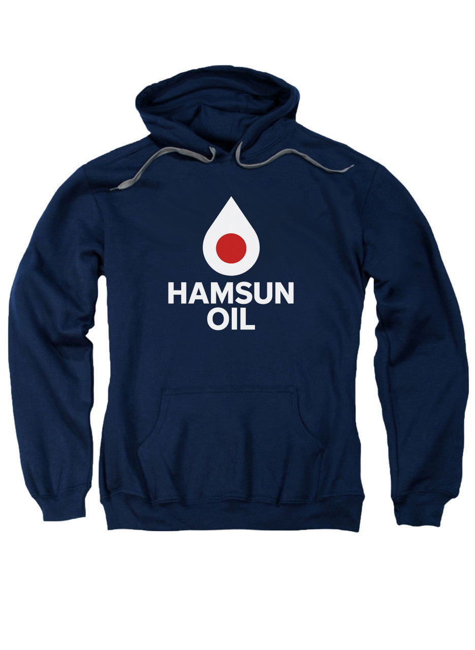 Navy Hamsun Oil Hoodie