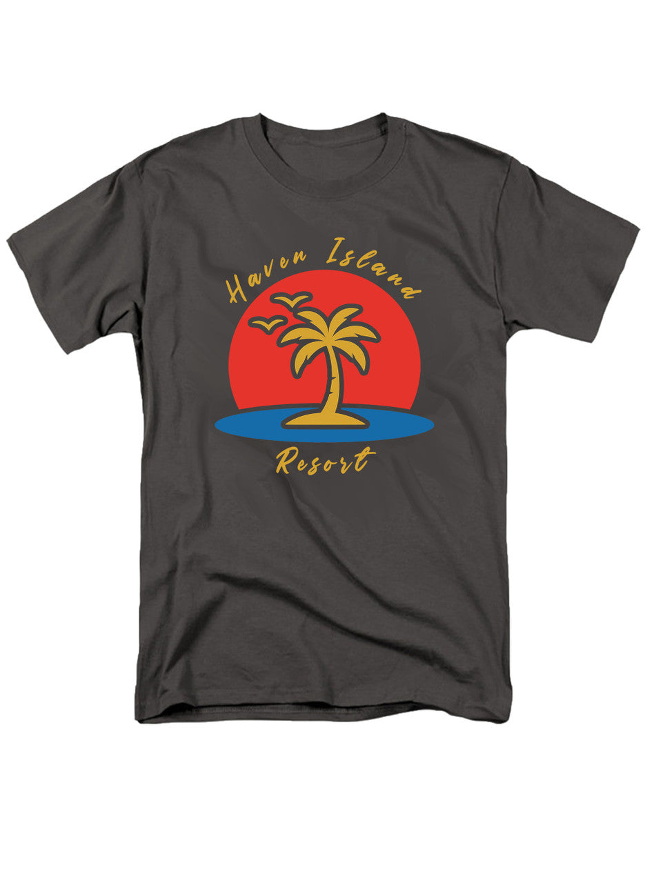 Charcoal Haven Island Resort T-Shirt