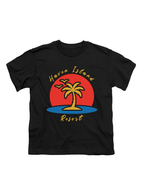 Black Haven Island Resort Youth/Toddler T-Shirt
