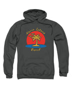 Charcoal Haven Island Resort Hoodie