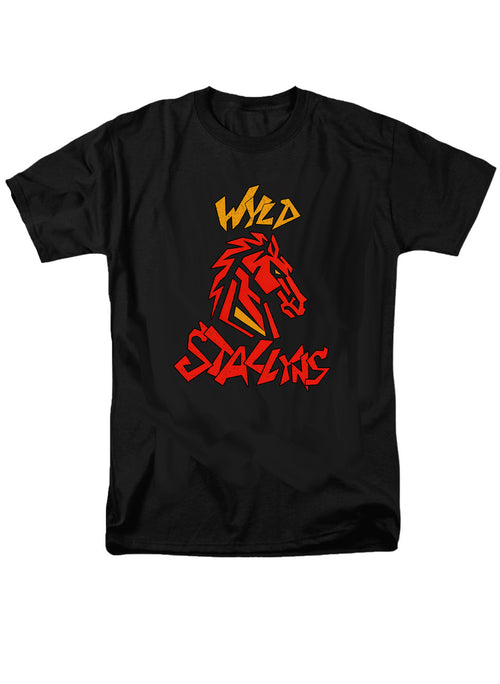 Black Wyld Stallyns Horse Logo T-Shirt