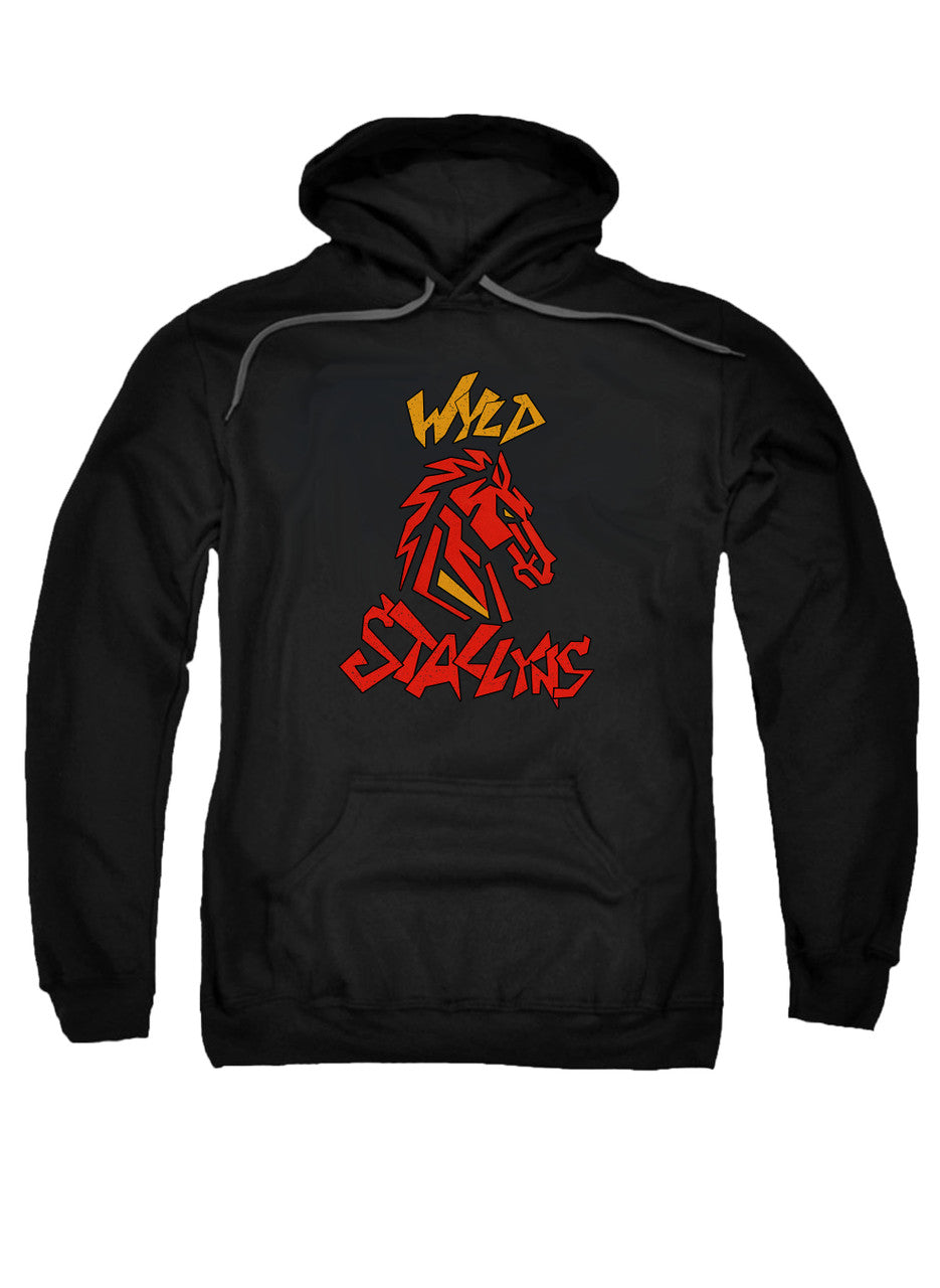 Black Wyld Stallyns Horse Logo Hoodie