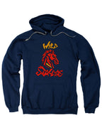Navy Wyld Stallyns Horse Logo Hoodie