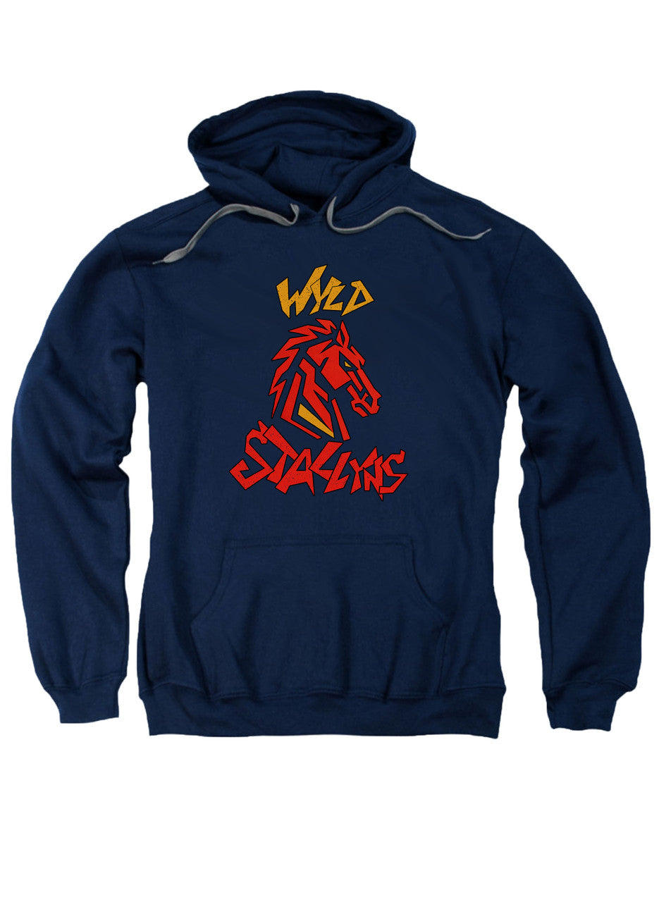 Navy Wyld Stallyns Horse Logo Hoodie