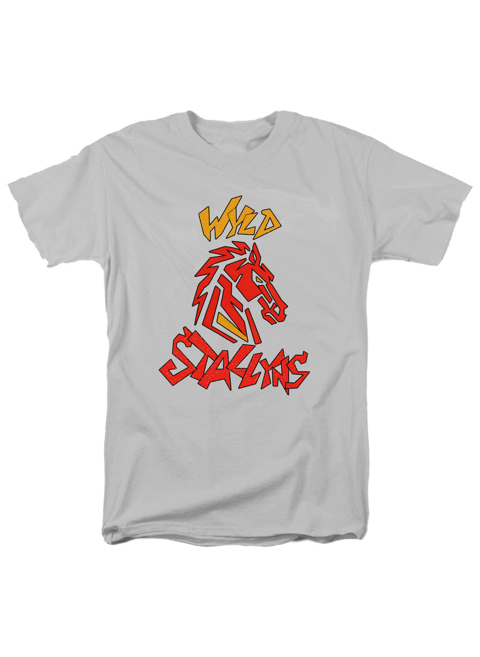 White Wyld Stallyns Horse Logo T-Shirt