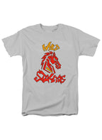 White Wyld Stallyns Horse Logo T-Shirt