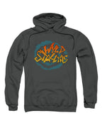 Charcoal Wyld Stallyns Distressed Logo Hoodie