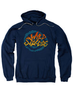 Navy Wyld Stallyns Distressed Logo Hoodie