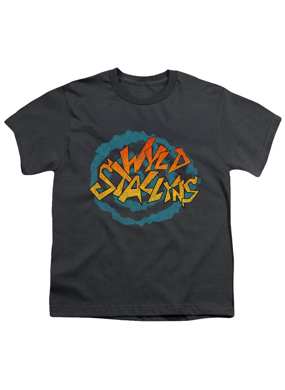 Charcoal Wyld Stallyns Distressed Logo Youth/Toddler T-Shirt
