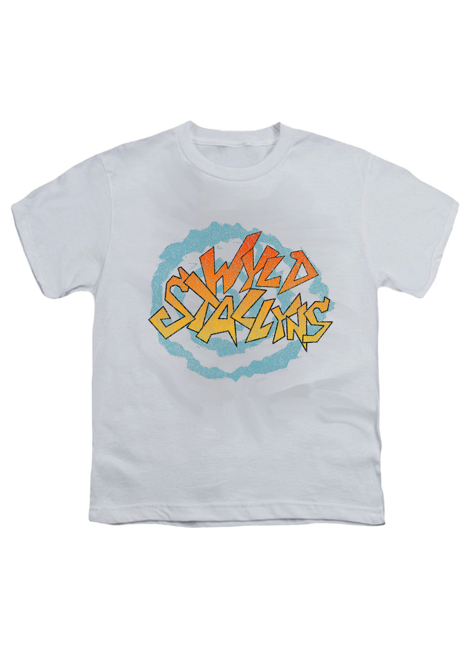 White Wyld Stallyns Distressed Logo Youth/Toddler T-Shirt