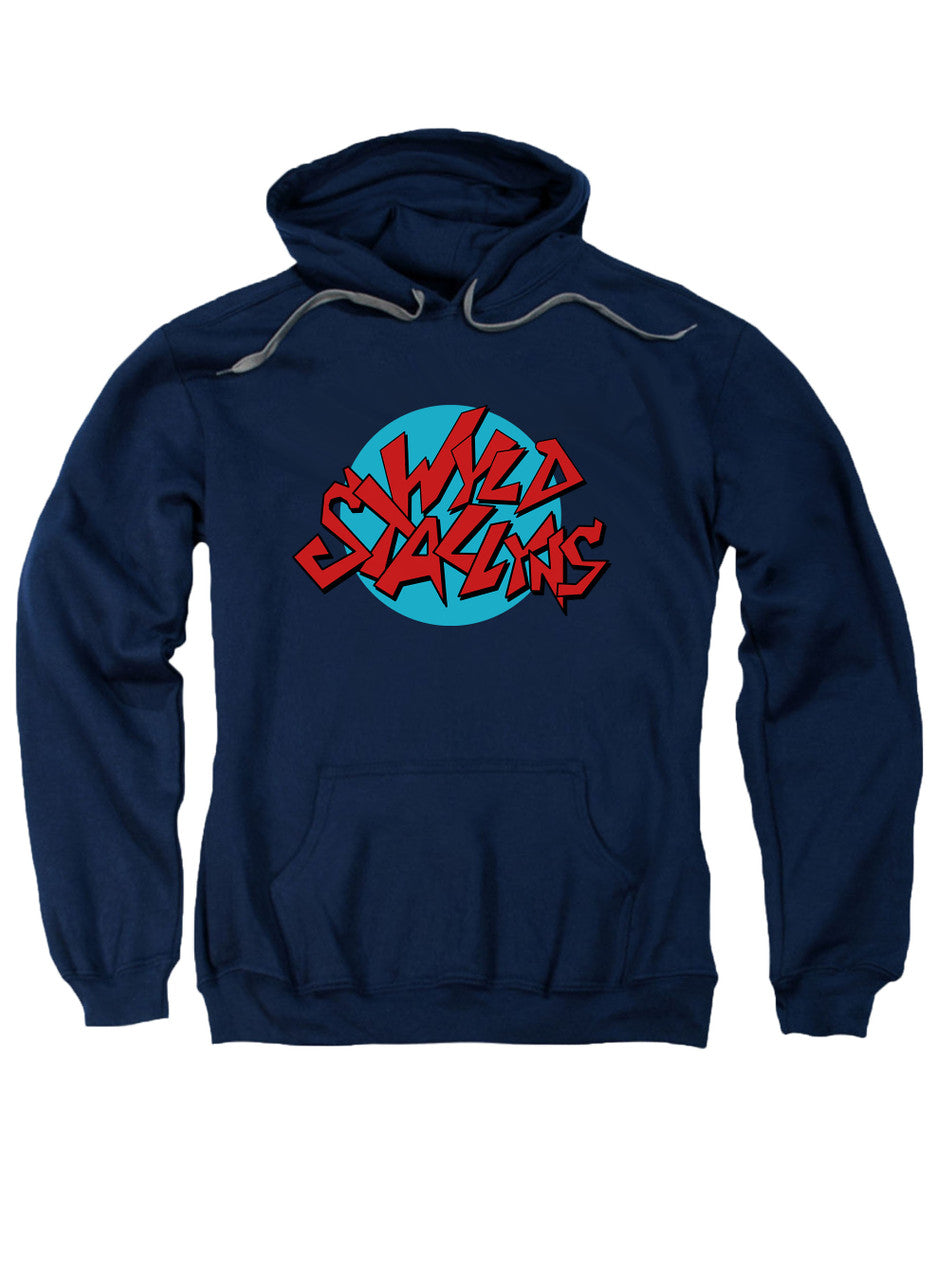 Navy Wyld Stallyns Logo Hoodie