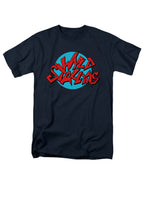 Navy Wyld Stallyns Logo T-Shirt