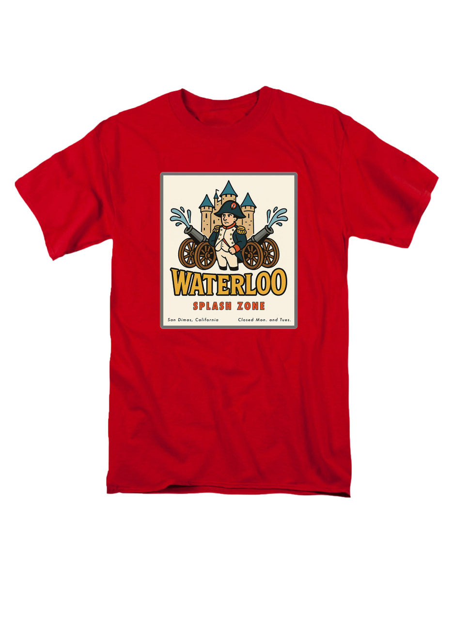 Red Waterloo Splash Zone T-Shirt