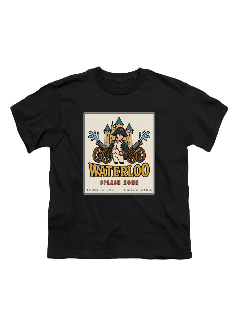 Black Waterloo Splash Zone Youth/Toddler T-Shirt