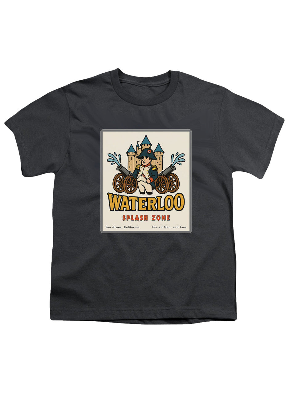 Charcoal Waterloo Splash Zone Youth/Toddler T-Shirt