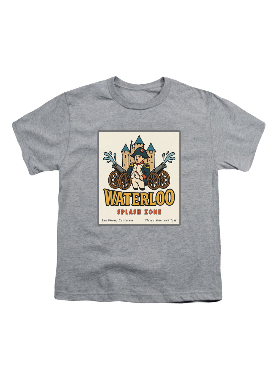 Gray Waterloo Splash Zone Youth/Toddler T-Shirt