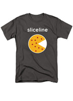 Charcoal Sliceline Logo T-Shirt